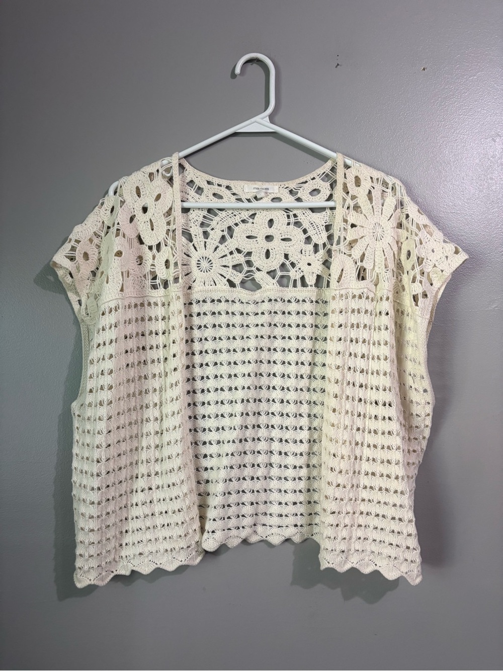 Maurice’s Crochet Cardigan Short Sleeved